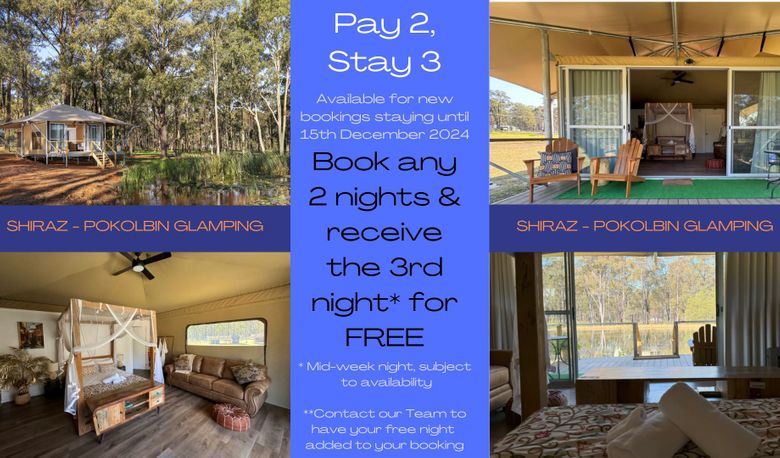 Accommodation Image for Shiraz - Pokolbin Glamping