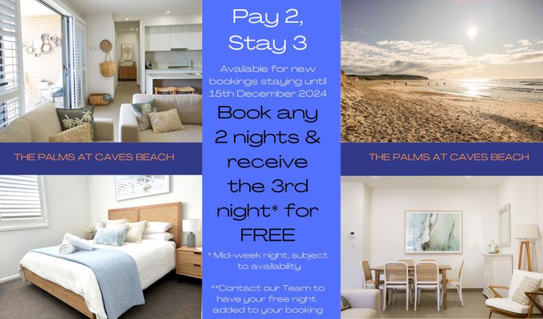 Accommodation Image for The Palms at Caves - Soothe