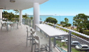 3 Bedroom + Study Oceanfront Poolside Penthouse Apartment