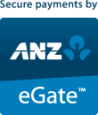Secured by ANZ E-Gate